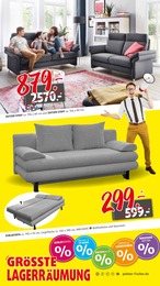 Polstermöbel Fischer Sofa im Prospekt 