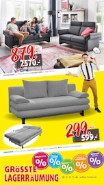 Aktueller Polstermöbel Fischer Prospekt mit Sofa, "UNSERE GRÖSSTE LAGERRLAGERRÄUMUNG", Seite 5
