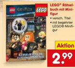 Rätselbuch mit Minifigur im Angebot bei Netto Marken-Discount in Ludwigsburg Rätselbuch mit Minifigur Angebote von LEGO bei Netto Marken-Discount Ludwigsburg für 2,99 €