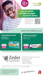 mea - meine apotheke Prospekt für Wolfach mit 4 Seiten mea - meine apotheke Prospekt für Wolfach: "Unsere Juni-Angebote", 4 Seiten, 01.06.2026 - 30.06.2026