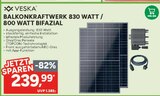 Balkonkraftwerk 830 Watt / 800 Watt Bifazial im Angebot bei Marktkauf in Leipzig Balkonkraftwerk 830 Watt / 800 Watt Bifazial Angebote von Veska bei Marktkauf Leipzig für 239,99 €