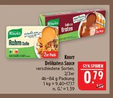 Rahm Soße Angebote von Knorr bei Marktkauf Plauen für 0,79 €