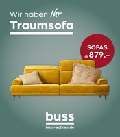 Aktueller buss Möbel & Einrichtung Prospekt in Cloppenburg und Umgebung, "Wir haben Ihr Traumsofa!" mit 24 Seiten, 11.04.2024 - 30.04.2024