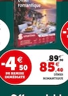 Dîner romantique - Smartbox en promo chez Super U Dîner romantique - Smartbox dans le catalogue Super U