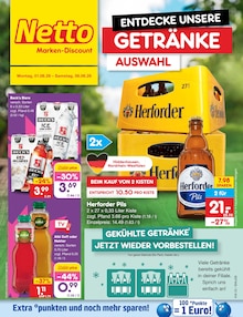 Becks im Netto Marken-Discount Prospekt "Aktuelle Angebote" mit 68 Seiten (Bielefeld)