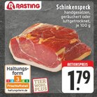 Schinkenspeck im Angebot bei E center in Aachen Schinkenspeck Angebote von Rasting bei E center Aachen für 1,79 €
