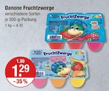 Fruchtzwerge im V-Markt Prospekt Fruchtzwerge von Danone im aktuellen V-Markt Prospekt für 1,29 €