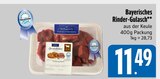 Bayerisches Rinder-Gulasch im aktuellen E xpress Prospekt für 11,49 €