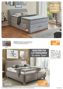 Bett im aktuellen Opti-Wohnwelt Prospekt (Bremen) Bett im Opti-Wohnwelt Prospekt "Dein trendiges Möbelhaus" mit 36 Seiten (Bremen)