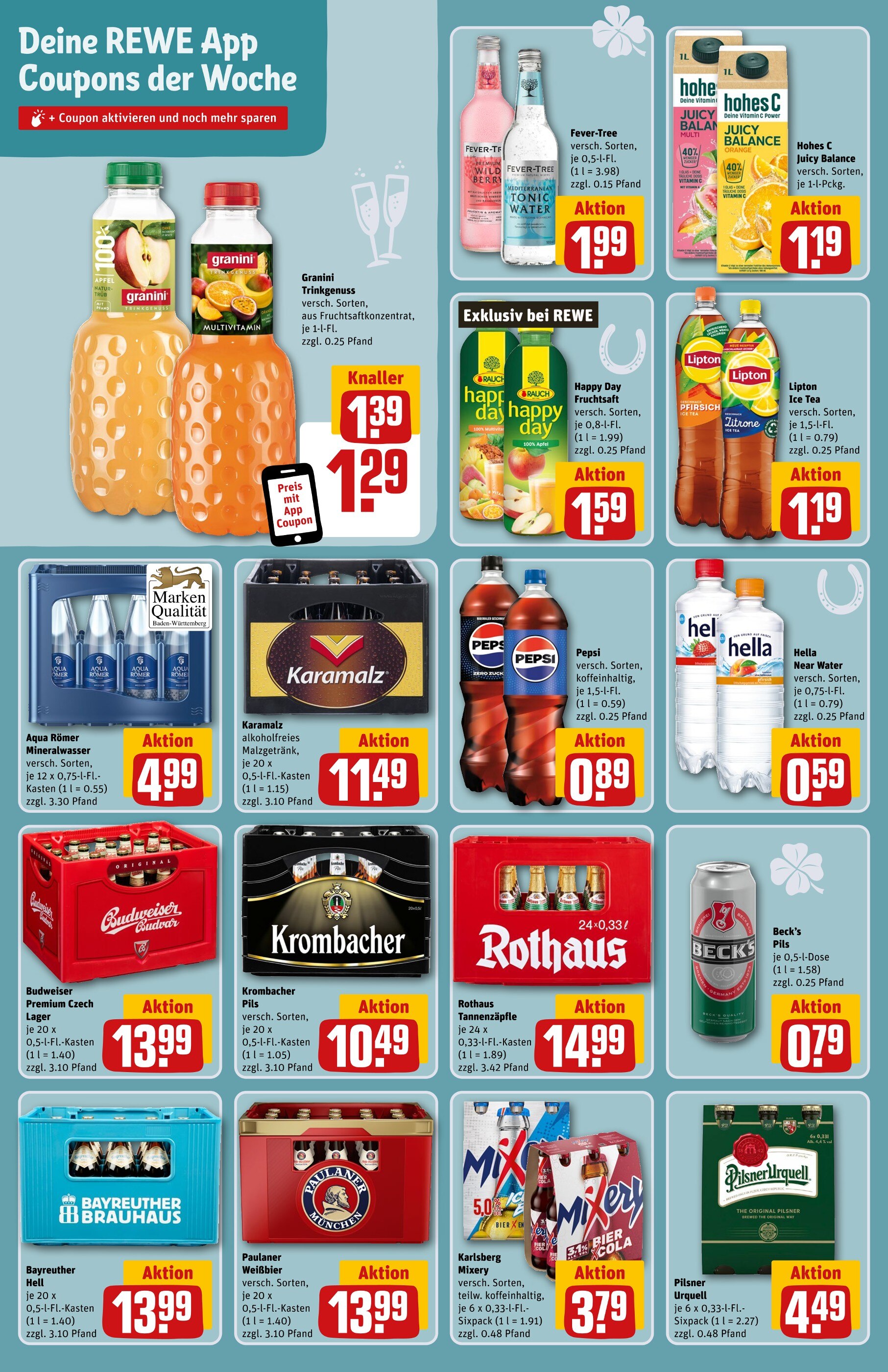 Hohes C 1L Angebot bei Lidl