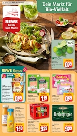 Aktueller REWE Prospekt mit Bier, "Dein Markt", Seite 1