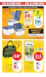 Promos Sac Isotherme dans le catalogue "LES 20 JOURS PLUS" de Hyper U Sac Isotherme en promo dans le catalogue Hyper U à la page 37