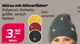 Mütze mit Glitzerfäden Angebote bei Netto mit dem Scottie Neubrandenburg für 3,99 €