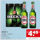 Aktuelles BECK'S Angebot bei Getränke Ellerkamp in Osnabrück ab 4,49 €