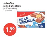 Milk & Choc Rolls von Jeden Tag im aktuellen V-Markt Prospekt für 1,99 €
