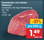 Keulenbraten vom Irischen Weiderind von  im aktuellen Netto Marken-Discount Prospekt für 1,49 €