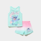 Ensemble débardeur et short Stitch multicolore fille - La Halle Ensemble débardeur et short Stitch multicolore fille à 10,00 € dans le catalogue La Halle