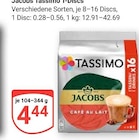 Tassimo T-Discs Angebote von Jacobs bei GLOBUS Duisburg für 4,44 €