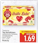 Heiße Liebe Tee-Variationen von Teekanne im aktuellen E center Prospekt