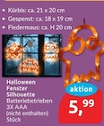 Halloween Fenster Silhouette Kürbis für 5,99 € bei budni im Angebot Halloween Fenster Silhouette Kürbis im aktuellen budni Prospekt