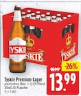 Premium-Lager von Tyskie für 13,99 € bei E center im Angebot Premium-Lager von Tyskie im aktuellen E center Prospekt