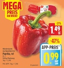 nah und gut Hille - Paprika, rot Angebot im Prospekt Paprika, rot bei nah und gut im Hille Prospekt für 0,99 €