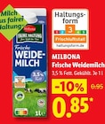 Frische Weidemilch im Angebot bei Lidl in Kamen Frische Weidemilch Angebote von MILBONA bei Lidl Kamen für 0,85 €