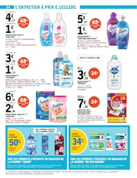 Offre Lenor dans le catalogue E.Leclerc du moment à la page 54