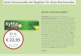 LINDA Premiumapotheke Uelzen - Kytta Schmerzsalbe Angebot im Prospekt Kytta Schmerzsalbe bei LINDA Premiumapotheke im Uelzen Prospekt für 22,95 €