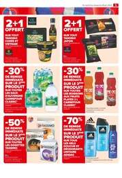 Prix et réduction Adidas dans le prospectus Carrefour Market en cours Offre Adidas dans le catalogue Carrefour Market du moment à la page 5
