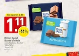 Bunte Vielfalt Angebote von Ritter Sport bei WEZ Löhne für 1,11 €