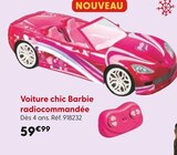 Voiture chic Barbie radiocommandée - La Grande Récré Voiture chic Barbie radiocommandée à 59,99 € dans le catalogue La Grande Récré