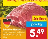 Schweine-Nacken im Angebot bei Netto Marken-Discount in Meerbusch Schweine-Nacken Angebote bei Netto Marken-Discount Meerbusch für 5,49 €