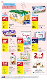 Offre Guigoz dans le catalogue Carrefour Market du moment à la page 58