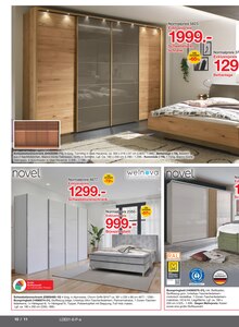 Kleiderschrank im Möbelzentrum Pforzheim Prospekt "1/2 Betten & Poster" mit 36 Seiten (Stuttgart)