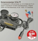 Kompressorpumpe 18 Bar von  im aktuellen V-Markt Prospekt für 9,99 €