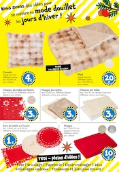Plaid Angebote im Prospekt "Noël ? Bien sûr que oui !" von TEDi auf Seite 15