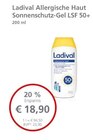 LINDA Wolfenbüttel - Allergische Haut Sonnenschutz-Gel LSF 50+ Angebot im Prospekt Allergische Haut Sonnenschutz-Gel LSF 50+ bei LINDA im Wolfenbüttel Prospekt für 18,90 €