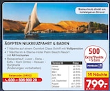 Ägypten Nilkreuzfahrt & Baden Angebote bei Netto Marken-Discount Bochum für 799,00 €