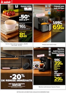 Promo Tassimo dans le catalogue Carrefour du moment à la page 54