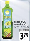 Rapso 100% reines Rapsöl Angebote von Rapso bei E center Ulm für 3,79 €