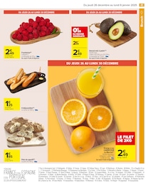 Offre Framboise dans le catalogue Carrefour du moment à la page 47