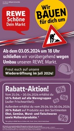 Aktueller REWE Supermarkt Prospekt in Halle und Umgebung, "Dein Markt" mit 28 Seiten, 15.04.2024 - 20.04.2024