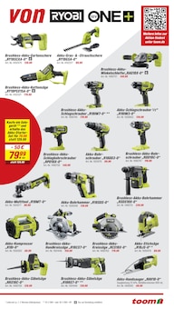 Bohrmaschine im aktuellen toom Baumarkt Prospekt (München) Bohrmaschine im toom Baumarkt Prospekt "Respekt, wer's selber macht." mit 14 Seiten (München)