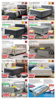 Bett im Die Möbelfundgrube Prospekt "Frühlings Vorteils Wochen" mit 20 Seiten (Mainz)