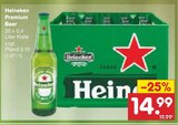 Premium Beer Angebote von Heineken bei Netto Marken-Discount Delbrück für 14,99 €