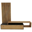 WOHNWAND 3-teilig in Anthrazit, Eichefarben 225/197,5/45 cm von Linea Natura für 599,00 € bei XXXLutz im Angebot WOHNWAND 3-teilig in Anthrazit, Eichefarben 225/197,5/45 cm von Linea Natura im aktuellen XXXLutz Prospekt