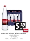 Aktuelles Mineralwasser Angebot bei Hieber in Freiburg (Breisgau) ab 5,49 €