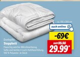 Steppbett Angebote von Dunlopillo bei Lidl Fulda für 29,99 €