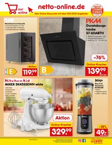 Kühlschrank im Netto Marken-Discount Prospekt "Aktuelle Angebote" mit 67 Seiten (Wismar)